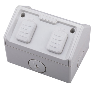 Úc công tắc điện IP53 250V 10A powerpoints thời tiết đôi GPO IP53 <span class=keywords><strong>15A</strong></span> ngoài trời thời tiết chuyển đổi ổ cắm - Product Image 4