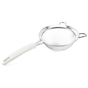 Stainless Steel <b>Flour</b> Sifter 30 Mesh Double Layer 18Cm Baking Tool Handheld Sugar Strainer - Product Image 2