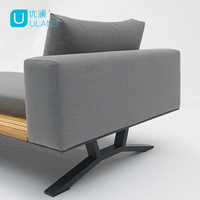 Uland wasserdichte Stoff Garten Sofa Sets mit Kissen für Innenhof im Freien und Patio Cube Set Gartenmöbel