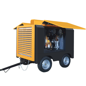 Compressore d'aria a vite del motore Diesel da miniera a 30 Bar da 20 Bar da 25 Bar 400cfm 420cfm 750cfm 1200cfm - Product Image 4