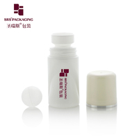Bouteille à bille roulante en PP anti-fuite avec logo personnalisé SRS, avec bille roulante en plastique pour déodorant