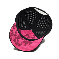 Casquette de baseball à 6 panneaux M Manufacturer, logo en caoutchouc drapeau américain personnalisé, casquette de golf intérieure personnalisée, réglable