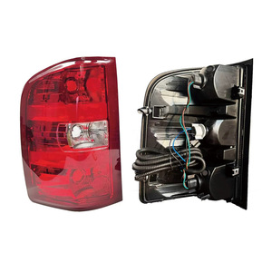 Chevrolet Silverado Taillight 2007-2013 With <b>Wiring</b> Harness And Bulbs For Replace Repair - Product Image 2