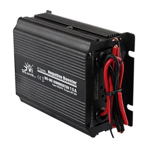 12v 24v dc إلى dc محول طاقة 10A البسيطة الأسود مع USB الناتج شحن للاستخدام المنزلي