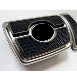 Kit de protection des pédales d'accélérateur et de frein pour Bentley Bentayga, modification et amélioration de l'intérieur des voitures 2016-2024 - Product Image 5