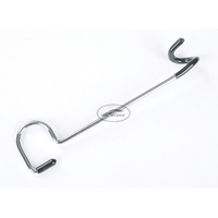 Poteau de lampe pliant, support de lampe suspendu Portable de pêche, support d'extérieur, lampe de Camping, chasse, randonnée Standard avec crochets