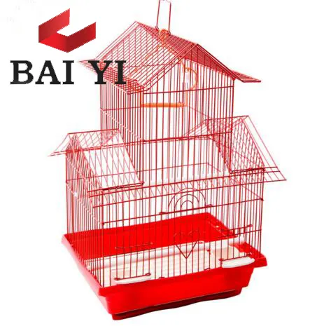 House Shape Wire Bird Cage Made In China