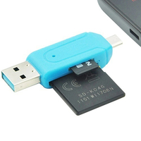 Téléphone portable caméra SD TF Mini SD SDHC carte mémoire Micro USB USB 2 0 OTG lecteur de carte adaptateur