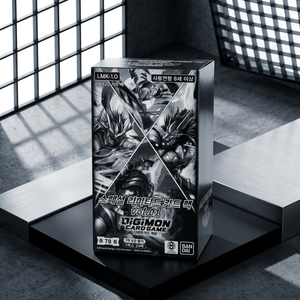 การ์ดสะสมดิจิมอน TCG ฉบับพิเศษจากเกาหลี ยี่ห้อ BANDAI ชุดที่ 2 LMK-02 กล่องบูสเตอร์ซีล ของสะสมเกรดดิ้ง สำหรับนักสะสม ขายส่ง - Product Image 2