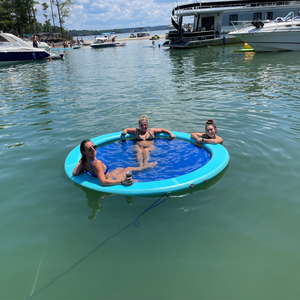 <span class=keywords><strong>Hamac</strong></span> aquatique <span class=keywords><strong>gonflable</strong></span> en PVC à mailles Drop Stitch personnalisé, modèle 2026, le plus vendu, avec un nouveau design durable pour les loisirs aquatiques en famille - Product Image 3