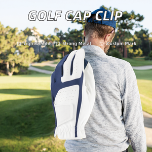 Gants de golf professionnels en peau de mouton antidérapants avec marqueur de balle pour homme, main gauche - Vente en gros disponible - Product Image 2