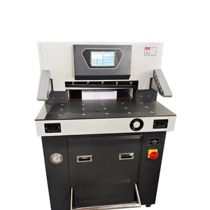 Taglierina Elettrica Idraulica Programmabile per Carta, Professionale, Veloce, <span class=keywords><strong>Formato</strong></span> <span class=keywords><strong>A4</strong></span>/A3, Misurazione Regolabile per Taglio Efficiente della Carta - Product Image 2