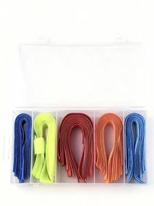 50 Stück Farbige Selbstklebende Klettverschluss-Bänder Verstellbare Polyester-Wickelbänder Klett-Rollenband Selbstverriegelnde Kabelbinder - Product Image 6