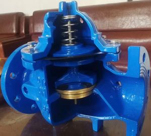 Válvula de flotador de hierro dúctil PN16 para gestión de vías fluviales, irrigación y bombas automáticas, modelos BS4504 QT450 100X 200X 300X, con bola de flotador 100X - Product Image 3