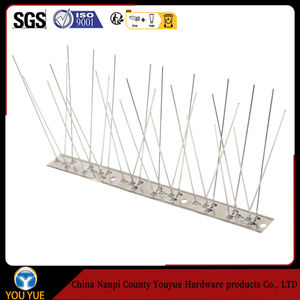 Paku pengusir burung Stainless Steel 304, jalur daya luar ruangan pengusir kucing lembar fabrikasi logam untuk perlindungan bangunan - Product Image 4