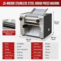 Machine à pâte électrique professionnelle automatique pour nouilles, pâtes, peaux de raviolis, pizza, pain et pâtisseries
