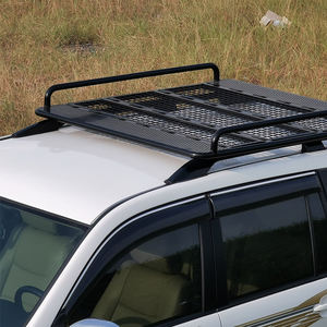 <span class=keywords><strong>ก</strong></span>ระเป๋าสัมภาระอลูมิเนียม4X4,แร็คหลังคาแบนสำหรับ Mitsubishi Pajero V7 Shogun L200 2018 Montero Sport <span class=keywords><strong>2021</strong></span> - Product Image 3