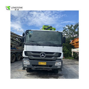 37m 56m中国ベストセール中古<span class=keywords><strong>zoomlion</strong></span>コンクリートポンプトラック搭載中古コンクリートポンプ - Product Image 5