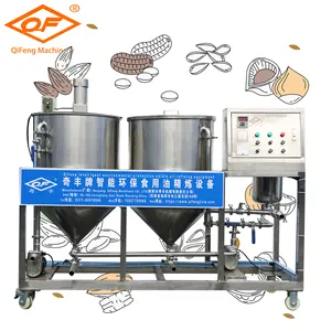 Environmental friendly small size stainless steel oil refinery machine for sale palm refined equipment on sale