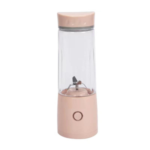 Custom Logo 400ml Portable Juicer Cup 60W Mini USB Rechargeable 6-Blade Machine for Home <b>Car</b> Use Fruit Tool Battery Christmasgif - Product Image 1