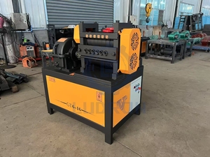 Electric Hydraulic <strong>Used</strong> Iron Bar Straighteners square Scrap Waste Rod Bar Portable Steel Bar Straightening Machine - Product Image 6