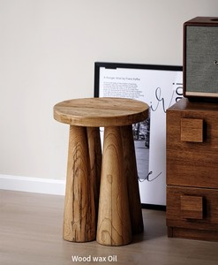 Rắn Gỗ Retro Bên Bảng Phục Hồi Cổ Cách Pháp Native Country Phong Cách Cà Phê Sofa Bảng Có Thể Tháo Rời Đồ Nội Thất Nhà - Product Image 1