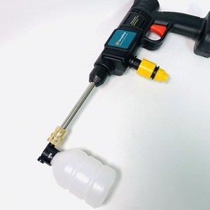 Pistolet à eau haute pression portable au lithium 60 bars, rechargeable sans fil, pour lavage de voiture en extérieur, ensemble C05 - Product Image 4