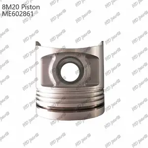 Piston ME602861 du cylindre 8M20 approprié aux pièces de moteur de Mitsubishi