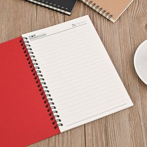 Design Wholesale Solid Color Coil Notebook <b>A5</b> Homework Exercise Notebook Business <b>Notepad</b> - Product Image 4
