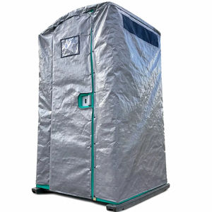 Toilettes portables industrielles en PVC pour chantiers de construction, installations de protection résistantes aux chocs et à la corrosion, sûres et fiables - Product Image 4