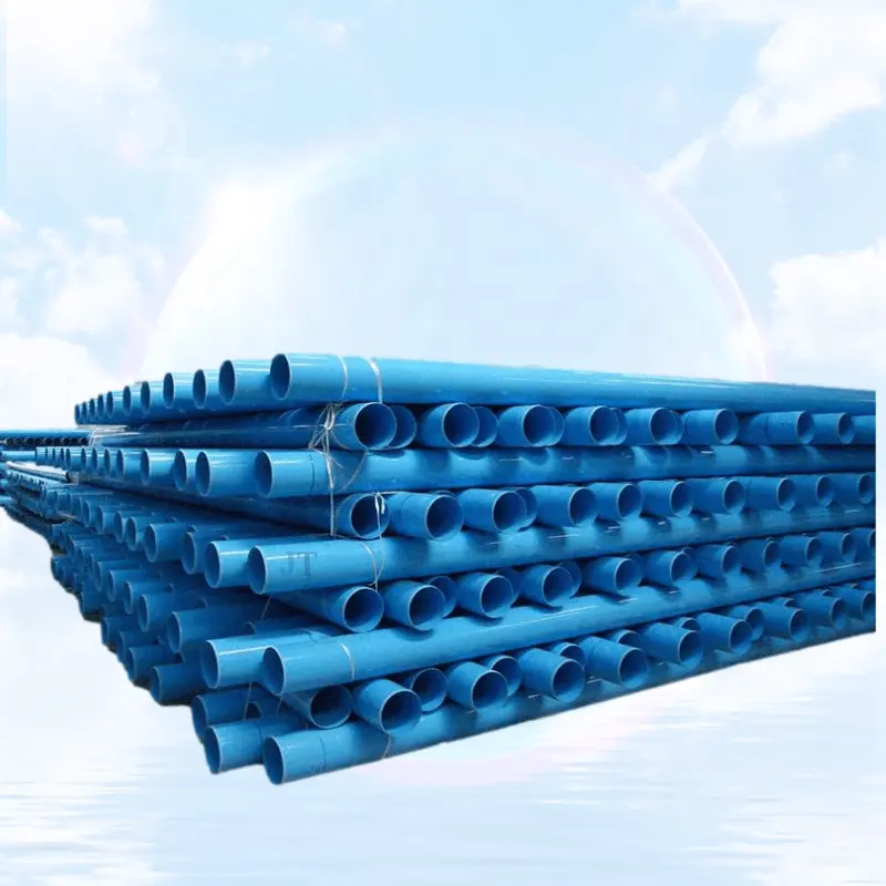 Blue water raw material 1.6mpa pvc pipe 1/2 1 inch pvc pipe price