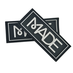 ZT-L-02 Custom Raised <b>Iron</b> Heat <b>Press</b> 3D Embossed <b>Iron</b>-On Heat Transfer Printing PVC Rubber Silicone Patches Denim Clothes - Product Image 1