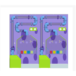 Muro de Pelotas Interactivo para Museos Infantiles o Salas de Ciencias Escolares, Juego de Pared Inflable para Interiores - Product Image 1