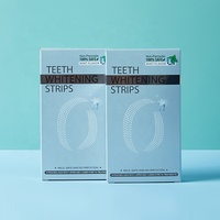 Tiras Blanqueadoras de Dientes Secas Sin Peróxido, Alta Adhesión, Eliminación Suave de Manchas para el Cuidado Bucal Diario Personal en el Hogar