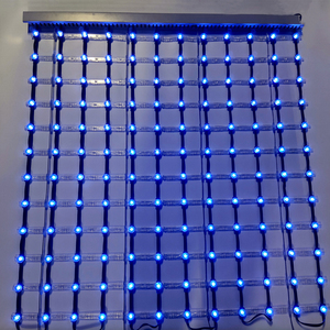 หน้าจอ LED แบบตาข่ายความสว่างสูง <span class=keywords><strong>9000CD</strong></span>  แบบยืดหยุ่นสำหรับภายนอกอาคาร มาตรฐาน IP65 ป้ายโฆษณาดิจิทัลเชิงพาณิชย์ - Product Image 5