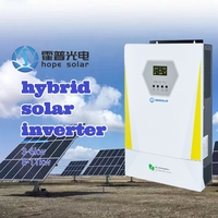 Convertisseur solaire hybride 3000W-6200W monophasé 48VDC Batterie 120-500VDC MPPT 220-240VAC Onde sinusoïdale pure