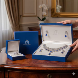 Petite boîte à bijoux en papier portable pour les voyages, organiseur de bijoux, boîte cadeau avec fermeture magnétique - Product Image 2