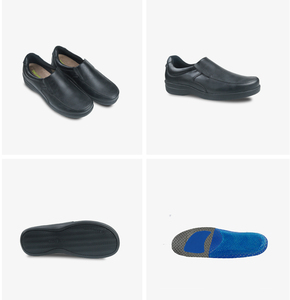 Zapatos de salud para <span class=keywords><strong>hombre</strong></span>, <span class=keywords><strong>calzado</strong></span> médico Extra ancho, antiadema ortopédica informal, cómodo, para diabéticos, novedad - Product Image 4