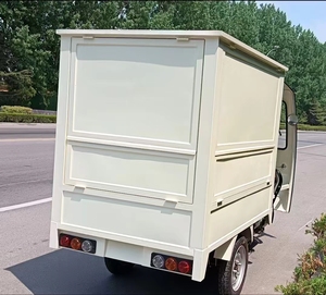 Thực Phẩm Điện Xe Tải Drivable Thực Phẩm Giỏ Hàng Đường Phố Đứng Thực Phẩm Van Bánh <span class=keywords><strong>Pizza</strong></span> Burger Thực Phẩm Trailer Ba Bánh Điện Cho Các Món Ăn Khác Nhau - Product Image 5