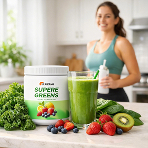 Gommose Vitaminiche Giornaliere Super Greens, Capsule Vegetali di Spirulina, Integratori Erboristici per Energia e Digestione - Product Image 4