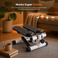 Multifunktionaler Tragbarer Aerobic-Fitness-Stepper für Cardio-Training mit Mini-Twist-Funktion