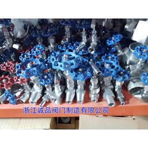 Válvula de Aguja de Precisión J91W-16, Roscada, de Acero Inoxidable y Acero Fundido, para Control de Agua y Gas, Tamaños 25, 40, 64, 160 - Product Image 1