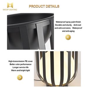 Lampada <span class=keywords><strong>Solare</strong></span> LED Impermeabile <span class=keywords><strong>da</strong></span> Esterno <span class=keywords><strong>a</strong></span> Forma di Vaso di Fiori Luminoso, Luce Decorativa per <span class=keywords><strong>Giardino</strong></span>, Prato, Villa e Patio - Product Image 5