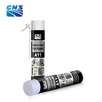 GNS A11 Excellente adhérence Polyuréthane Flexible Mousse expansive PU pour le remplissage des portes et des fenêtres