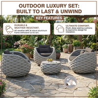 Fournisseur de Foshan – Chaise œuf tressée à la main, imperméable et anti-corrosion, pour cour, villa, hôtel, balcon, jardin, extérieur
