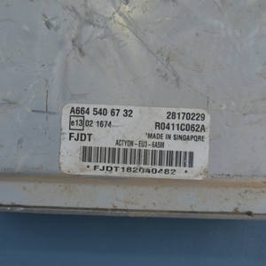 Ssangyong REXTON ECU Engine لوحة كمبيوتر مستعملة سيارة تفكيك ACTYON KYRON A6655400132 - Product Image 6