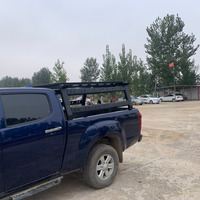 VEWU OVERLAND Porte-charge réglable en acier pleine hauteur pour benne de pick-up avec plateforme de chargement multi-barres TC24