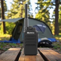 MYT V120 Talkie-walkie portable 4G POC avec GPS, 48h en veille, batterie 4000mAh pour équipe de sécurité, fonction Push-to-Talk cellulaire