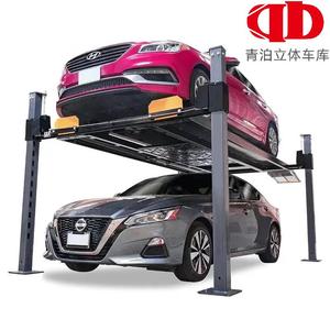 Sistema de Elevación de Cuatro Columnas de Alta Capacidad con Liberación Manual Hidráulica para Almacenamiento y Mantenimiento de Vehículos - Product Image 6
