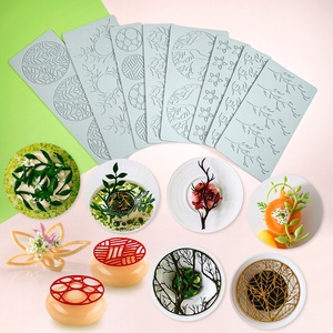 Großhandel 3D Ring Blatt Blume Silikon Fondant Formen Zucker Craft Wachs Gummi Paste Cupcakes Riegel für die Harz herstellung Blattformen - Product Image 3
